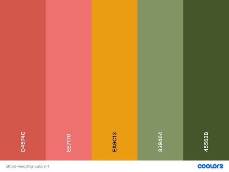 Red Pink Yellow Green Color Palette, Army Green And Pink Color Palette, Sage Mustard Pink Color Palettes, Olive Green And Coral Wedding, Pink Green Orange Brown Color Palette, Pink Green Yellow Kitchen, Pink Yellow Green Orange Color Palette, Olive Yellow Color Palette, Mustard Pink Green Color Palette