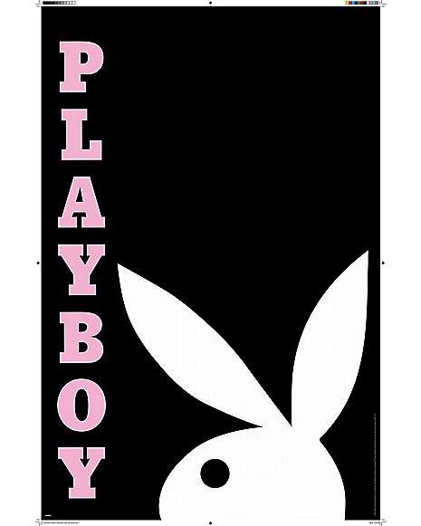 Playboy Rabbit Head Poster - Spencer's Playboy Canvas Art, Playboy Drawing, Playboy Painting, Playboy Poster, Girly Posters, 2000s Posters, Emo Room, Gem Painting, Pink Playboy