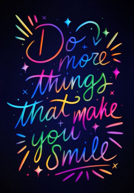 Encouragement Quotes Colorful, Colorful Positive Quotes, Colorful Affirmations, Happy Quotes Positive Good Vibes, Inspirational Smile Quotes, Bright Quotes, Hippie Quotes, Positive Quotes Wallpaper, Dope Quotes