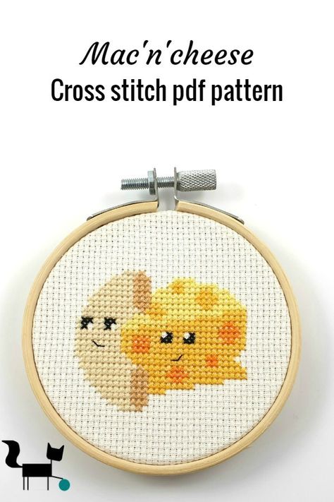 Thread Craft, Cat Pun, Cats Sitting, Cat Cross Stitches, Hand Embroidery Patterns Free, Easy Cross Stitch Patterns, Weekend Crafts, Two Cats, Little Cat