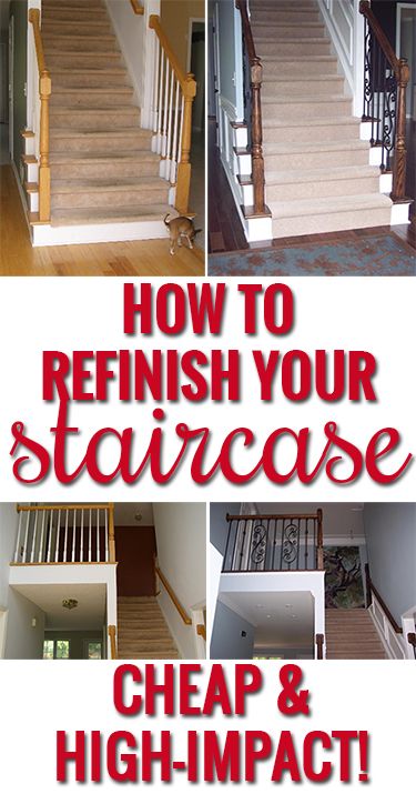 Update your house with just a few steps! Easy step-by-step instructions! Stairs Entrance, Stairway Makeover, Stairway Railing, Wood Railings For Stairs, Stairs Railing, Stairs Renovation, Stair Banister, Builder Grade, Wood Stairs