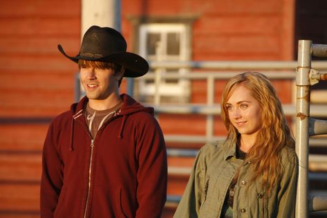 Amy and Ty S1 from S12 Blog Heartland Season 1, Heartland Episodes, Amy And Ty, Heartland Characters, Heartland Actors, Heartland Quotes, Heartland Amy, Amy And Ty Heartland, Ty Heartland