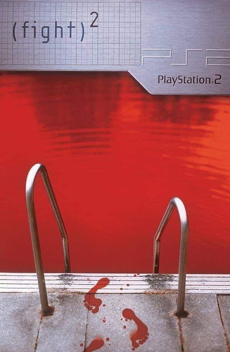 Old Ps4 Ads, Ps2 Ads Aesthetic, Vintage Playstation Ads, Old Ps2 Ads, 2000s Futurism Wallpaper, Playstation Ads 2000s, Playstation 2 Ads, Ps2 Ads, Y2k Ads