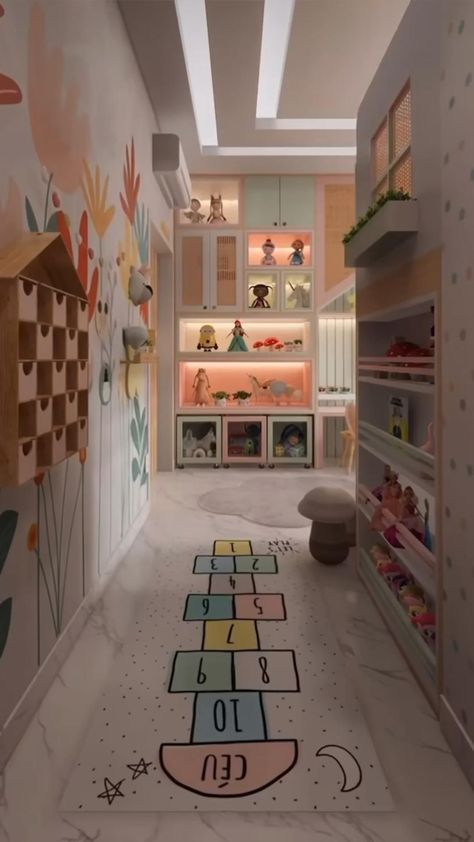 Princess Room Decor, Light Floors, Modern Bedroom Ideas, Home Interior Design Ideas, Kids Room Interior Design, Kids Playroom Decor, Kids Bedroom Inspiration, Backsplash Kitchen, Kids Bedroom Designs