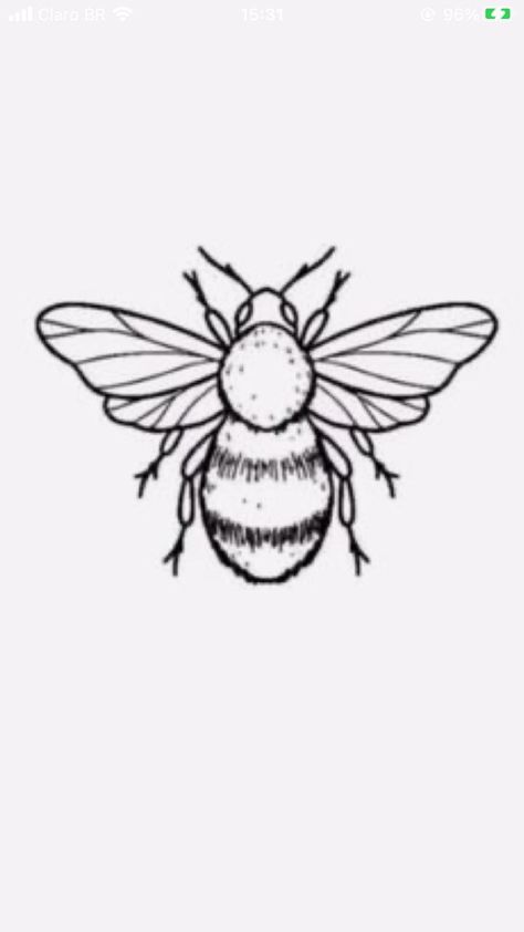 Simple Bee Drawing, Bee Tattoo Stencil, Bee Drawing, Bee Tattoo, Tattoo Stencil, Christmas Paintings, Tattoo Stencils, Tatting, Art Inspo