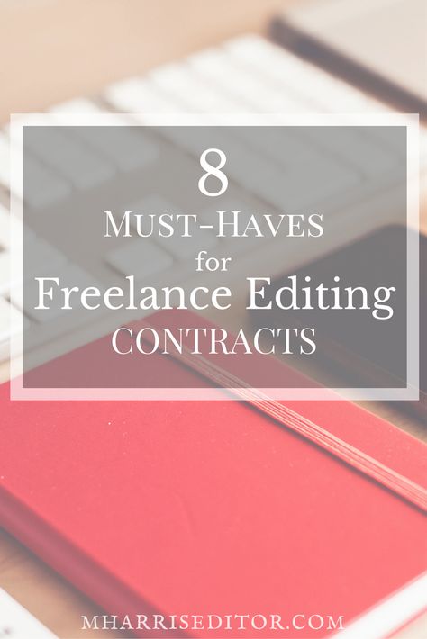 8 Must-Haves for Freelance Editing Contracts | Editor Megan Harris Employment Form, Freelance Editing, Proofreading Jobs, Book Editing, Copy Editing, Freelance Writing Jobs, Student Jobs, Editing Writing, Freelance Business