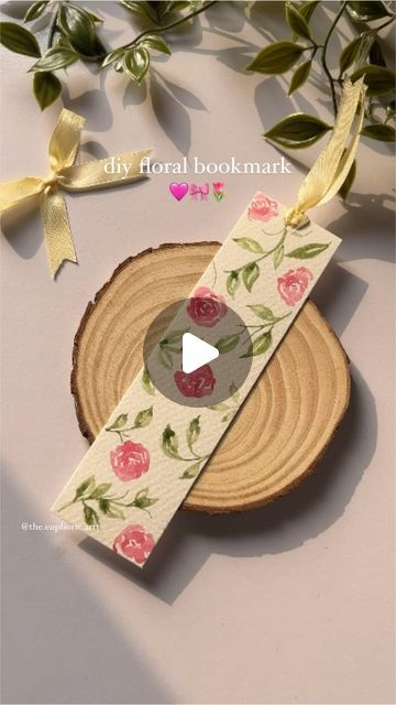 𝑨𝒌𝒔𝒉𝒊𝒕𝒂 𝒎𝒊𝒔𝒉𝒓𝒂🎐 on Instagram: "Diy floral bookmark🌷

sheet @zen_sangam 
@stationerie brushes 
@brustro_official  watercolour 
from @artikate.official 

#art #aesthetic #watercolors #watercolourpainting #bookmarks #diy #floral #floralpainting #watercoloring #pinkaesthetic #artistsoninstagram #réel #reelitfeelit #explore #fyp #ａｅｓｔｈｅｔｉｃ" Diy Bookmarks Aesthetic, Aesthetic Bookmarks, Floral Bookmarks, Bookmarks Diy, Fyp Aesthetic, Instagram Diy, January 15, Art Aesthetic, Pink Aesthetic