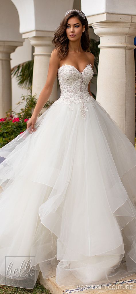 Moonlight Couture, Wedding Dresses Fall, Princess Ball Gowns Wedding Dress, Wedding Dresses Lace Ballgown, Couture Wedding Dresses, Floor Length Wedding Dress, Pnina Tornai, Dresses Fall, Lace Ball Gowns