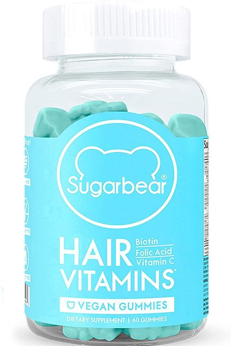 Sugar Bear Hair, Painful Acne, Hair Gummies, Le Rosey, Vitamin B 12, Herbs For Hair, Nail Vitamins, Vegan Gummies, Vegan Vitamins