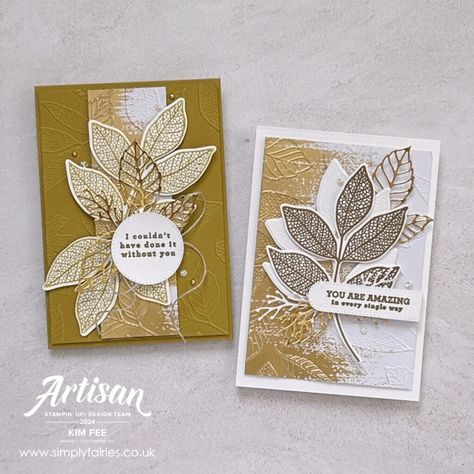 Artisan Design Team - Changing Leaves How To Make Cards, Craft Retreat, Weekend Crafts, Leaf Cards, Make Cards, Changing Leaves, Beautiful Handmade Cards, Quick Cards, Stamping Up Cards