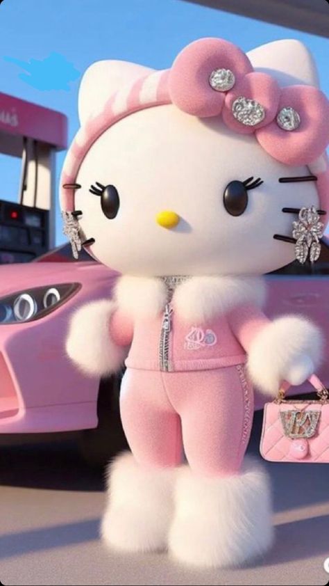 Hello Kitty Profile, Pink Car, Hello Kitty, Kitty, Pink, Instagram