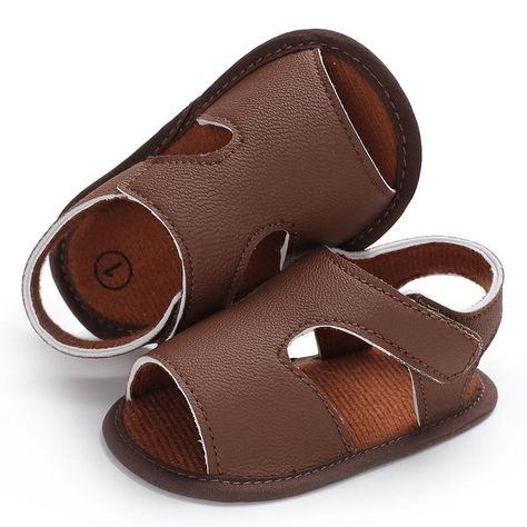 Baby Boy Cowboy Boots, Western Projects, Baby Boy Sandals, Boy Black, Casual Shoes Outfit, Boys Sandals, Baby Shoe Sizes, Toddler Boy Shoes, Brown Leather Sandals