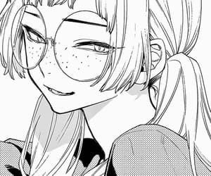 Anime Glasses Reference, Manga Girl With Glasses, Anime With Glasses, Anime Glasses, Girl With Glasses, 캐릭터 드로잉, Anime Sketch, Dark Anime, Manga Panels