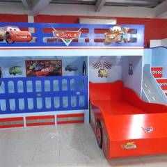 Fabulosa litera estilo Cars: Habitaciones infantiles de estilo Moderno por camas y literas infantiles kids world Mario Bedroom, Baby Boy Room Themes, Kid's Bed, Bed For Girls Room, House Beds For Kids, Children's Bedroom Ideas, Themed Kids Room, Baby Room Organization, Boy Girl Room