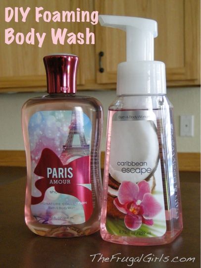 Diy Foaming Hand Soap Recipes, Foaming Hand Soap Recipe, Hand Soap Recipe, Diy Foaming Hand Soap, Foaming Body Wash, Diy Beauty Treatments, Frugal Girls, Homemade Hair, Hand Sanitizers