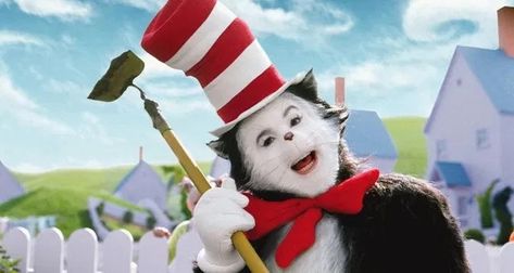 #catinthehat Mike Myers, Bored Kids, The Cat In The Hat, Pet Fish, Cat In The Hat, Cat Hat, Family Movies, Universal Pictures, Cat Wallpaper