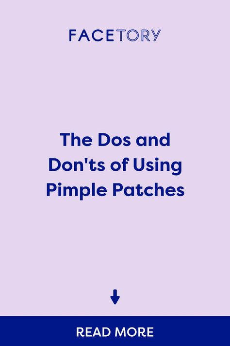 Do you know how to properly use a pimple patch? Read more on our blog! 😉 #acnetips #skincare #skincaretips #acne #pimplepatch #pimples | FaceTory Pimple Patches Before And After, Pimple Free Skin, Clear Your Skin, Blind Pimple, Pimples Under The Skin, Pimple Patches, Pimple Patch, Prevent Pimples, Kidney Cleanse