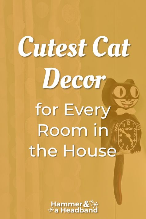 Cat Kitchen Decor, Cat Things For Home, Cat Themed Furniture, Cat Themed Bedroom, Cat Decor Bedroom, Cat Room Decor, Cat Diy Crafts, Cat Decorations, Freebie Websites