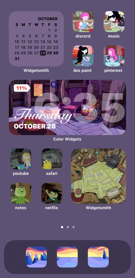 Adventure Time Themed Phone, Adventure Time Iphone Theme, Adventure Time Homescreen Layout, Adventure Time Ios, Adventure Time Widget Icons, Adventure Time Phone Theme, Adventure Time App Icons, Adventure Time Homescreen, Adventure Time Widget