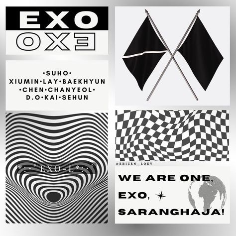 Exo Poster Edit, Exo Widget, Exo Black And White, Exo Selca, Higlight Ig, Exo Poster, Exo Phone Case, Binder Decoration, Exo Stickers