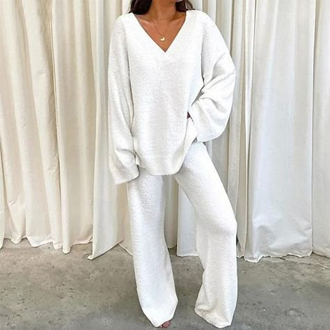 Batwing Sleeve Top, Loungewear Outfits, Two Piece Pants Set, Top And Pants Set, Estilo Chic, Long Sleeve Tops Casual, Comfy Clothes, Loungewear Set, Cute Everyday Outfits