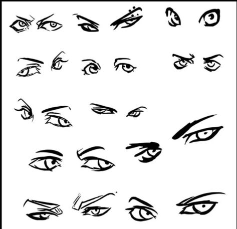 Anime Eye Drawing Reference, Anime Body Reference, Eye Drawing Reference, Sketch Cute, Anime Body, Drawings Tutorials, Manga Eyes, Eye Sketch, Hd Anime