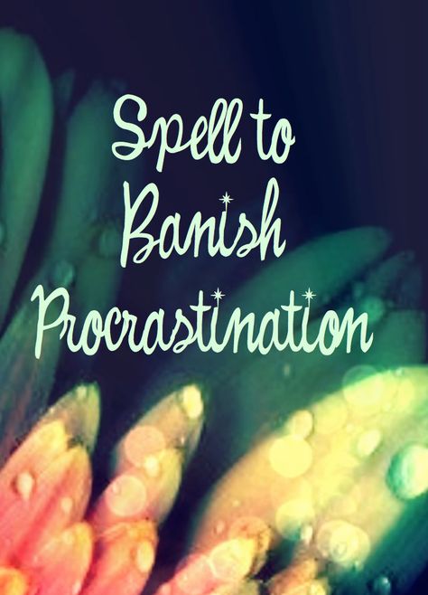 Wicca, Magic and Spells ~ Spell to Banish Procrastination. Wicca Spells, Reading City, Overcome Procrastination, Waning Moon, Living Single, Black Candle, Candle Magick, Beth Moore, Wicca Witchcraft