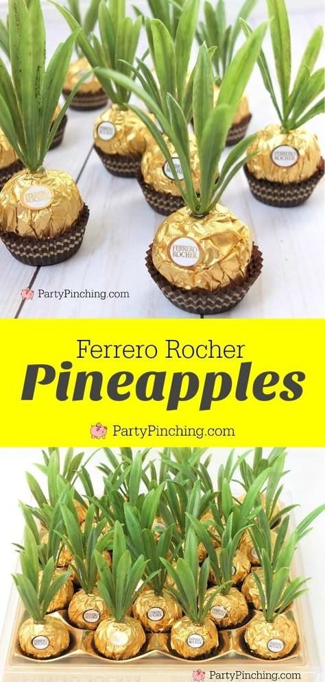 Tiki Party Favors, Aloha Party Favors, Pineapple Graduation Party, Luau Party Favor Ideas, Hawaiian Theme Party Favors, Hawaiian Luau Party Favors, Pineapple Party Ideas, Pineapple Party, Food Party Favors