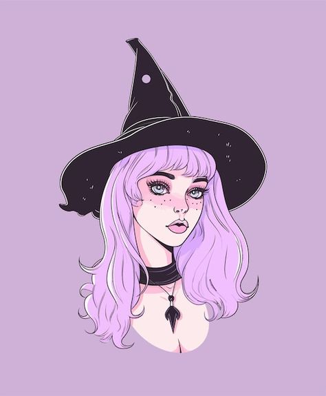 Aesthetic Pastel Colors, Pastel Witch, Witch Style, Anime Witch, Witch Vibes, Witchy Aesthetic, Christmas Coloring Books, Aesthetic Sticker, Witch Fashion