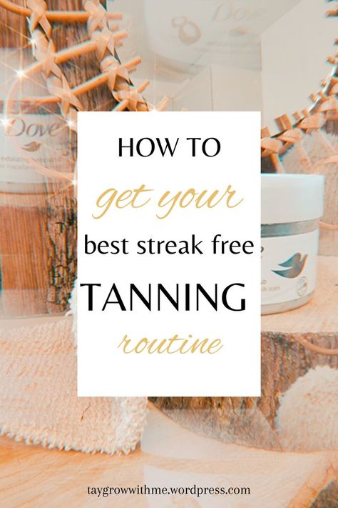 A guide on how to get the best streak free tan with this tanning routine. #howto #tanningroutine #bondiSands Tanning Routine, Bondi Sands, Say Bye, Morning Friends, Fake Tan, I Feel Pretty, Good Morning Friends, Tanning, Good Morning