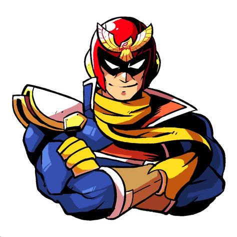 Captain Falcon, Falcon Art, Dope Art, Comic Panels, Mega Man, Super Smash Bros, Smash Bros, Pose Reference, Aesthetic Art