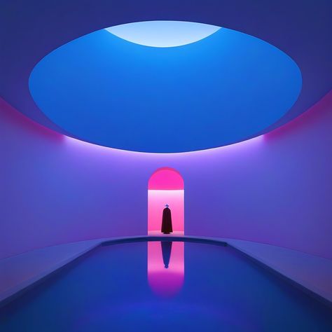 James Turrell is a renowned American artist known for his unique approach to light and space. His work often blurs the lines between sculpture, archit... -  #Art #Inspired #James #Turrell James Turrell Light Installation, James Turrell Architecture, Turrell James, James Turrell, Sensory Rooms, Art Lighting, Space Background, Sensory Room, Space Backgrounds