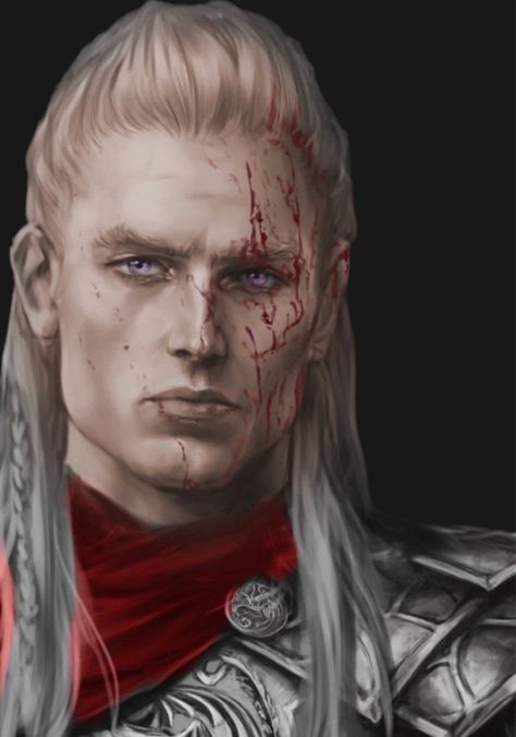 Denis Maznev, Daemon Targaryen, Targaryen Art, Asoiaf Art, Targaryen Aesthetic, House Targaryen, House Of Dragons, Historical Characters, Sarah J Maas