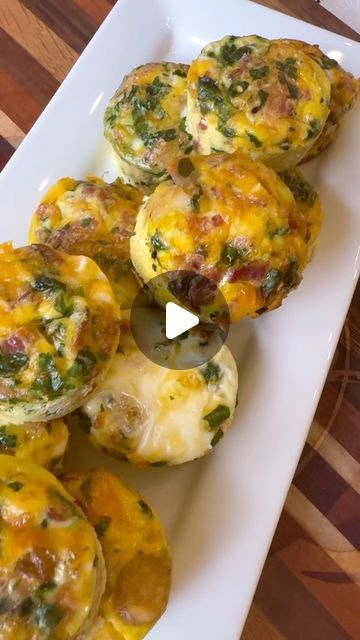 Luke Brown on Instagram: "Tater Tot Egg Bites make an easy breakfast!

INGREDIENTS
Tater Tots 
12 eggs
1/4 cup milk
Chopped spinach
8 strips of cooked bacon, chopped
Shredded cheddar cheese
Everything but the Bagel Seasoning

INSTRUCTIONS 
Using a silicone muffin pan, add 3 tater tots to each one. If using a regular muffin pan make sure to spray it with cooking spray really well. 

Bake at 400 degrees for about 25 minutes or until the tots are cooked. 

Scramble eggs with a splash of milk and Everything but the Bagel seasoning. Add shredded cheese, chopped spinach, and bacon. Stir well. 

Pour the egg mixture evenly over the tater tots. 
Be sure to only fill them half way. Bake at 400 degrees for about 12-15 minutes. Enjoy! 

This made about 15 egg cups! These reheat well in the microwave. Low Carb Grab And Go, Luke Brown, On The Go Breakfast, Egg Muffins Breakfast, Tater Tot Breakfast, Breakfast Prep, Bagel Seasoning, Grab And Go Breakfast, Breakfast Bites