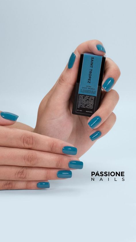 Saint Tropez gel polish combines cerulean blue with dark turquoise. Flaunt the perfect spring manicure with @passionenailsofficial products! Dark Turquoise Nails, Spring Blue Nails, Spring Manicure, Turquoise Nails, Cerulean Blue, Dark Turquoise, Lifestyle Trends, Saint Tropez, Blue Nails