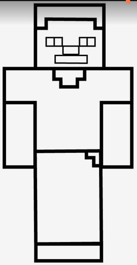 Minecraft steve Coloring Minecraft, Farm Coloring Pages, Minecraft Coloring Pages, Minecraft Steve, Minecraft Characters, Simple Canvas Paintings, Coloring Page Ideas, Minecraft Birthday, Gender Reveal Cake