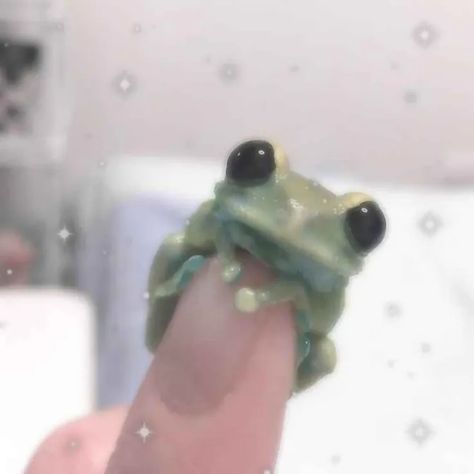 Frog Profile Picture Aesthetic, Cute Pfp Frog, Cottagecore Profile Pic, Haerin Frog Icon, Frog Pfp Cute, Frog Icon Aesthetic, Cute Frog Icons, Aesthetic Frog Pfp, Frog Aesthetic Pfp