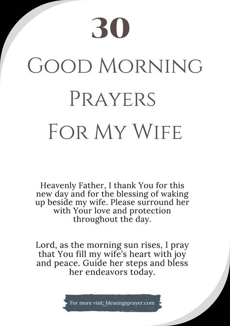 Morning Prayer for My Wife Bible Verses About Anger, Prayer For My Wife, Friends Bible Verse, A Morning Prayer, Prayer For Boyfriend, Bible Verses About Relationships, Thursday Prayer, Jesus Quotes Inspirational, Good Morning Bible Verse