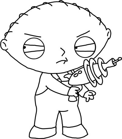 Finished BW Drawing of Stewie Stewie Tattoo Ideas, Family Guy Drawing, Griffin Drawing, Bw Drawing, Adventures Of Gumball, Easy Cartoon Characters, Griffin Tattoo, Easy Cartoon, Stewie Griffin