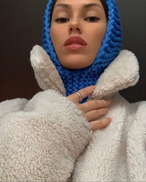 Winter Aesthetic, Electric Blue, Travel Pillow, Winter Hats, Hats, Blue, Beauty