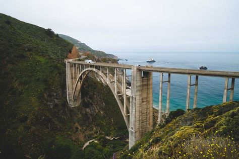 Bixby Creek Bridge, Bixby Bridge, Car Towing, Moonstone Beach, Elephant Seal, San Simeon, Carmel By The Sea, Whale Watching, Big Sur