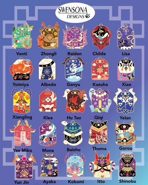 Shrink Charms, Enamel Pins Diy, Omamori Charm, Enamel Pin Design, Van Gogh Wallpaper, Comfort Art, Pin Design, Maneki Neko, Acrylic Charms