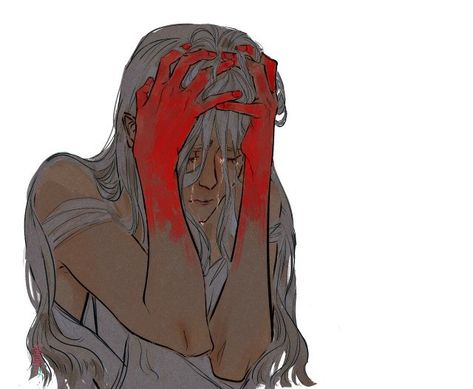 Míriel crying for her son and grandchildren Arte Fantasy, Art Poses, Dragon Age, Dnd Characters, Art Reference Photos, Tolkien, Art Reference Poses, Grandchildren, Pretty Art