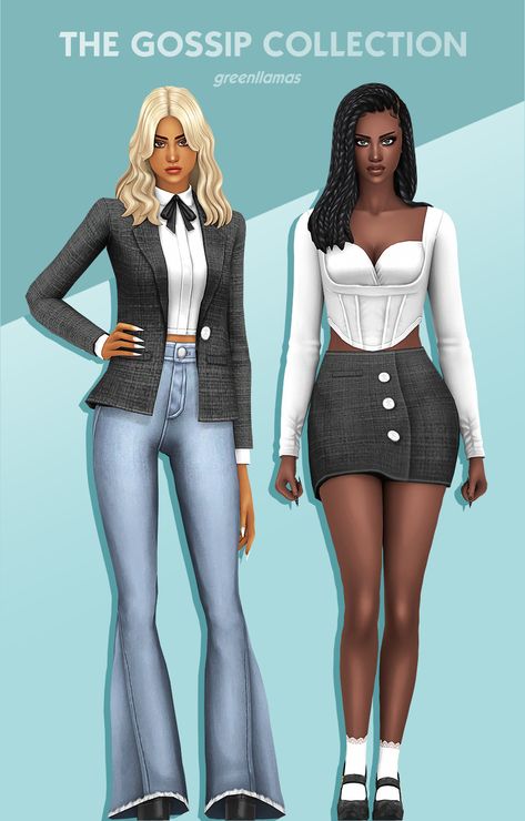 Sims 4 Challenges, Gossip Girl Outfits, The Sims 4 Packs, Sims 4 Mm Cc, Sims 4 Cc Makeup, Sims 4 Expansions, Sims 4 Mm, Sims 4 Cc Packs, Sims 4 Collections