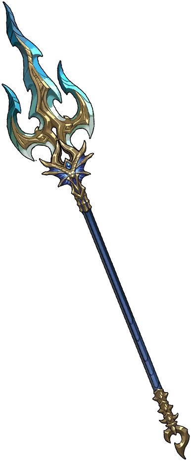 Trident Spear, Trident Concept Art, Trident Design Art, Trident Fantasy Art, Trident Design, Fantasy Trident, Spear Designs Art, Magic Spear, Spear Concept Design