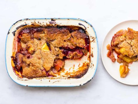 How to use up overripe or bruised peaches – recipe | Food | The Guardian Short Shelf, Frozen Daiquiri, Peach Cobbler Recipe, Peach Recipe, Cobbler Recipes, Peach Cobbler, Prime Time, Summer Fruit, Puddings