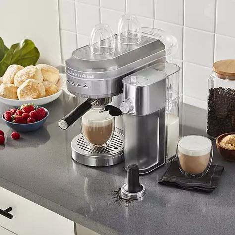 Kitchenaid Espresso, Major Kitchen Appliances, Kitchen Aid Appliances, Countertop Oven, Countertop Appliances, Single Wall Oven, Automatic Espresso Machine, Kitchenware Store, Espresso Maker