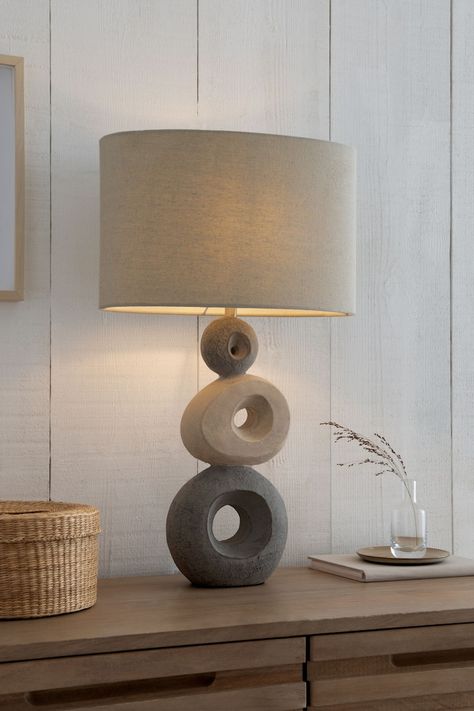 Ceramic Candles, Modern Table Lamp Design, Console Wall, Table Pendant Light, Ceramic Lamp Base, Stone Lamp, Concrete Lamp, Pottery Lamp, Table Lamps Living Room