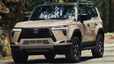 2024 Lexus GX: 10 Features To Get Excited For Lexus Suv, Nissan Terrano, New Lexus, Large Suv, Lexus Lfa, Lexus Gx, New Suv, Luxurious Cars, Suv Cars