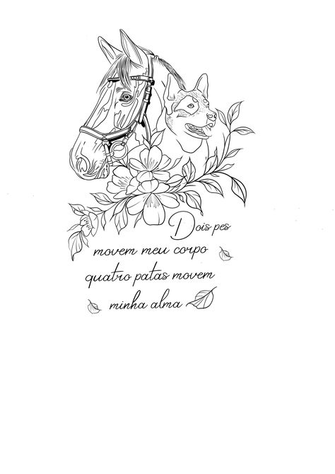 Horse And Dog Tattoo, Wolf Tattoos For Women, Horse Tattoo Design, Med Vet, Country Tattoos, Ear Tattoo Ideas, Horse Flowers, Ear Tattoos, Western Tattoos